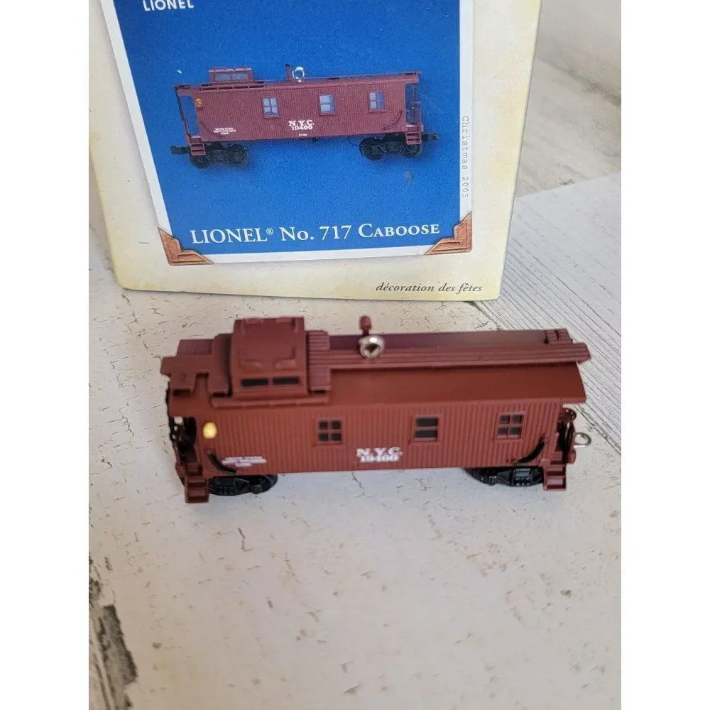 Hallmark lionel No. 717 Caboose ornament Xmas‎ 2005